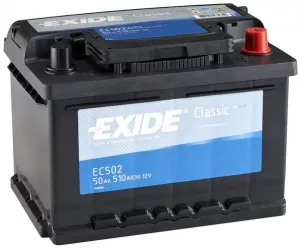 Аккумулятор Exide Classic EC502 R+ (50Ah) фото
