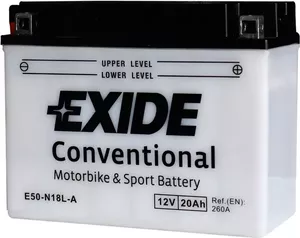 Аккумулятор Exide Conventional E50-N18L-A (20Ah) фото