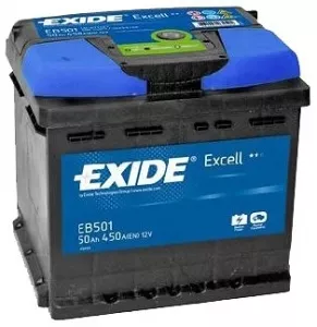 Аккумулятор Exide Excell EB501 L+ (50Ah) фото