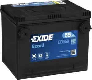 Аккумулятор Exide Excell EB558 L+ (55Ah) фото