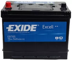 Аккумулятор Exide Excell EB705 L+ (70Ah) фото