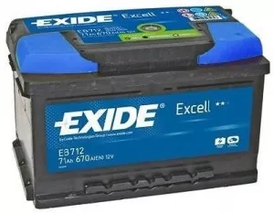 Аккумулятор Exide Excell EB712 R+ (71Ah) фото