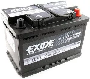 Аккумулятор Exide Micro-Hybrid ECM EL700 (70Ah) фото