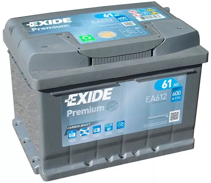 Exide Premium EA612 (61Ah)