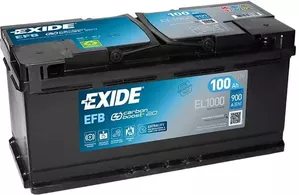 Аккумулятор Exide Start-Stop EFB EL1000 (100Ah) фото
