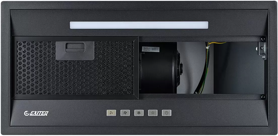 Кухонная вытяжка Exiteq EX-6016 (черный) фото