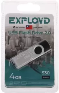USB Flash Exployd 530 4GB (черный) фото