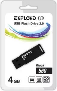 USB-флэш накопитель Exployd 560 32GB (черный) (EX-32GB-560-Black) icon