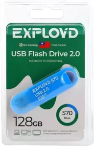 USB Flash Exployd 570 128GB (синий) фото
