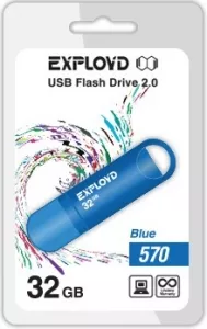 USB-флэш накопитель Exployd 570 32GB (EX-32GB-570-Blue) icon