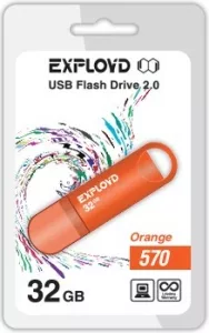 USB-флэш накопитель Exployd 570 32GB (EX-32GB-570-Orange) icon