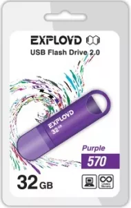 USB-флэш накопитель Exployd 570 32GB (EX-32GB-570-Purple) icon