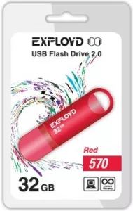 USB-флэш накопитель Exployd 570 32GB (EX-32GB-570-Red) icon