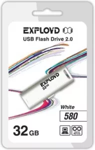 USB-флэш накопитель Exployd 580 32GB (EX-32GB-580-White) фото