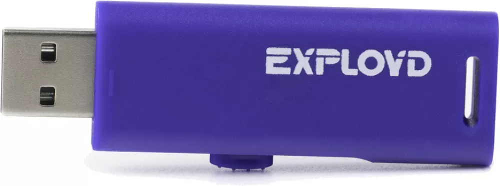 USB-флэш накопитель Exployd 580 8GB (синий) фото 2