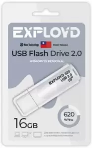 USB Flash Exployd 620 16GB (белый)