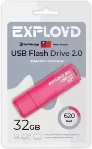 USB Flash Exployd 620 32GB (красный) фото
