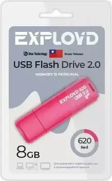 Exployd 620 8GB (красный)