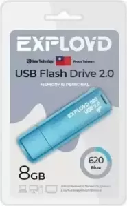 USB Flash Exployd 620 8GB (синий) фото