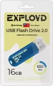 USB Flash Exployd 650 16GB (синий) фото
