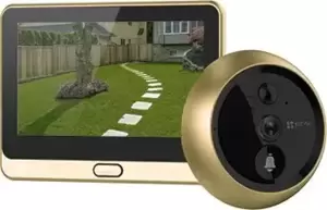 Видеоглазок Ezviz DP2C (золотистый) фото