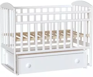 Детская кроватка ФА-Мебель Милена 1 (белый) фото