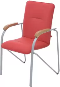 Офисный стул Фабрикант Самба (красный) фото