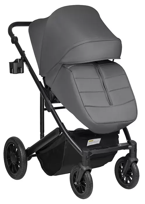 Детская универсальная коляска Farfello 2 в 1 Solo Duo Comfort / SOLO-2 (графитовый) фото