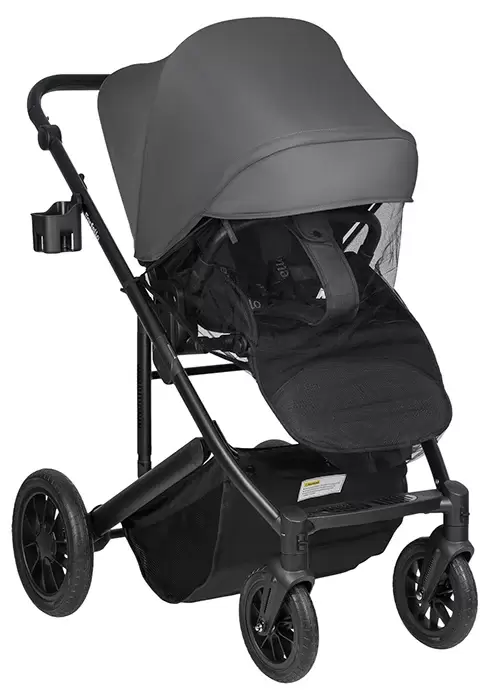 Детская универсальная коляска Farfello 2 в 1 Solo Duo Comfort / SOLO-2 (графитовый) фото