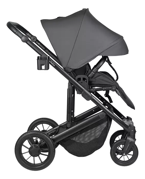 Детская универсальная коляска Farfello 2 в 1 Solo Duo Comfort / SOLO-2 (графитовый) фото