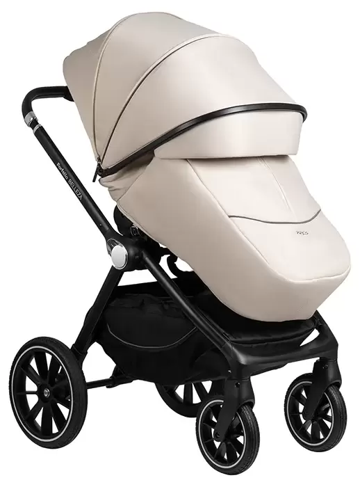 Детская универсальная коляска Farfello 3 в 1  Belleza 2025 / FB-6 (жемчужный) фото