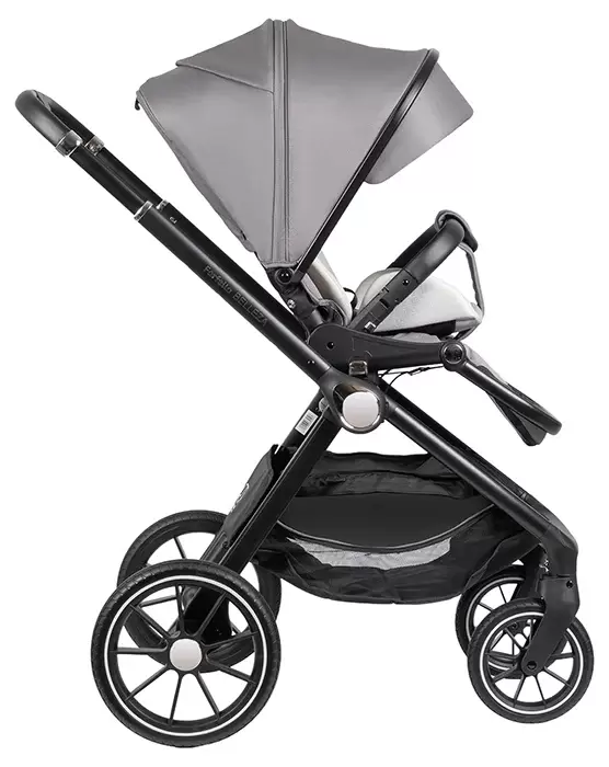 Детская универсальная коляска Farfello 3 в 1  Belleza 2025 / FB-7 (туманно-серый) фото