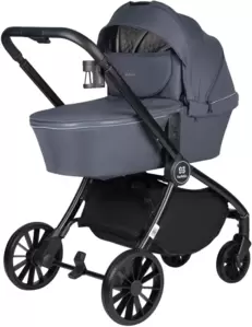 Детская универсальная коляска Farfello Baby shell 3 в 1 2024 / BBS-009 (темно-серый/черный хром) icon