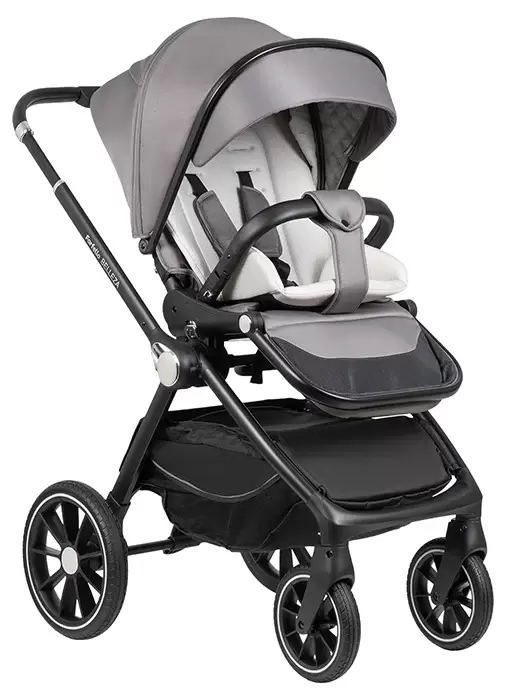 Детская универсальная коляска Farfello Belleza Comfort 2 в 1 FBC-1 (серый) фото