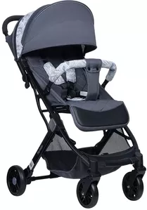 Детская прогулочная коляска Farfello Comfy Go / CG-18 (темно-серый/черный) icon