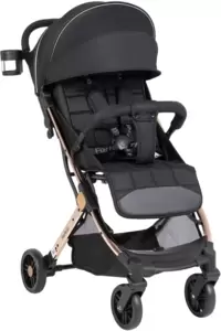 Детская прогулочная коляска Farfello Comfy Go Comfort / CG-401 (черное золото) icon