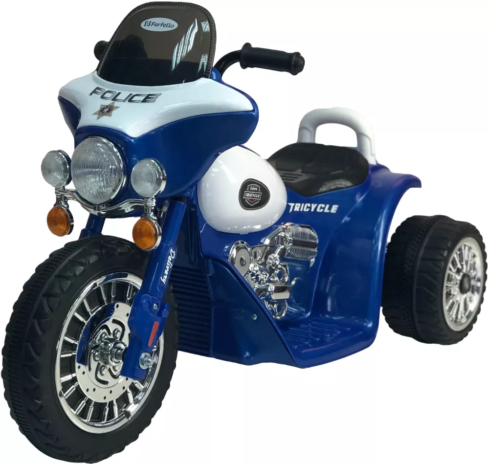 Детский электромотоцикл Farfello HL404 (синий) фото