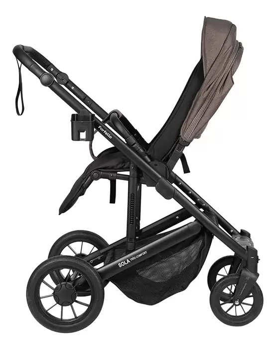 Детская универсальная коляска Farfello Sola Trio Comfort 3 в 1 / SOLA-9 (шоколадный) фото