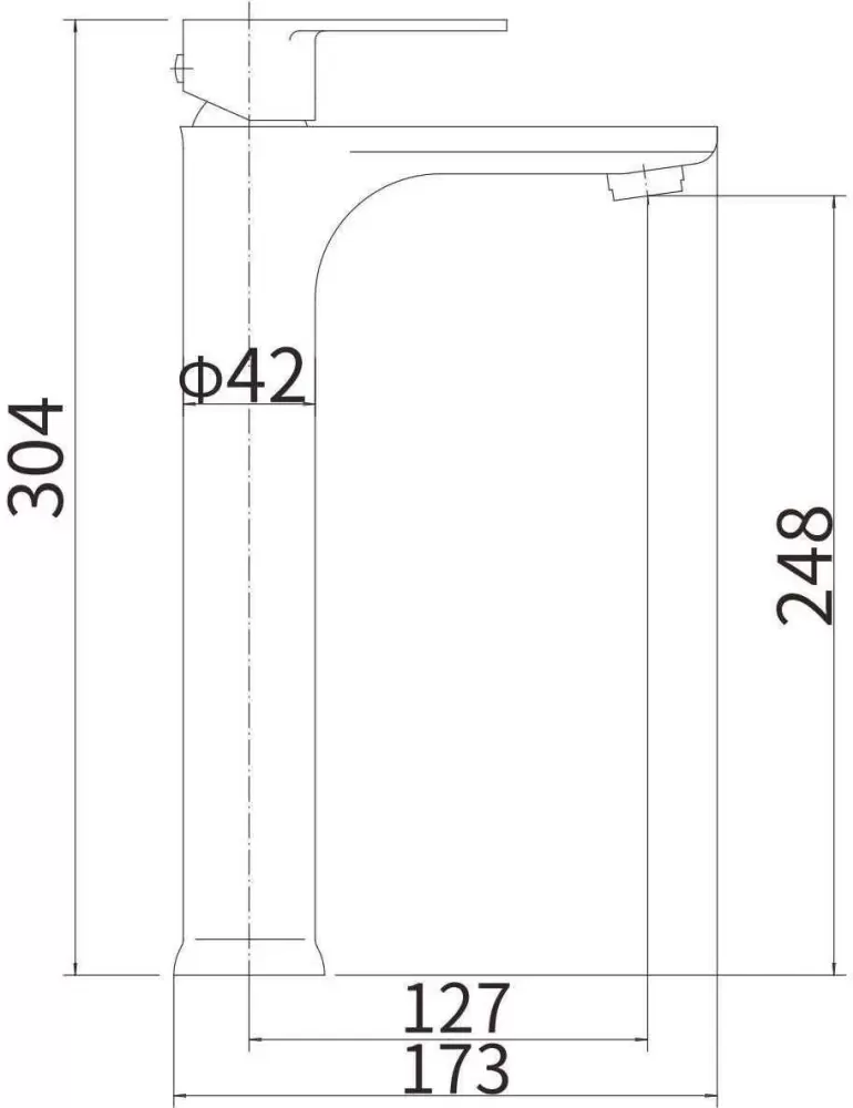 Смеситель Fashun A51219-17 фото