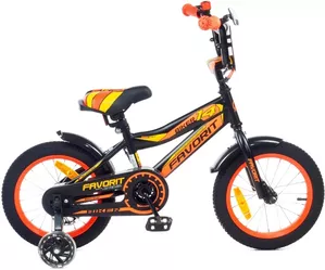 Детский велосипед Favorit Biker 14 BIK-14OR (оранжевый) фото