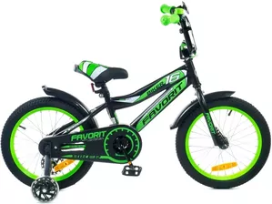 Детский велосипед Favorit Biker 16 BIK-16GN (зеленый) фото
