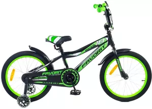 Детский велосипед Favorit Biker 18 BIK-18GN (зеленый) фото