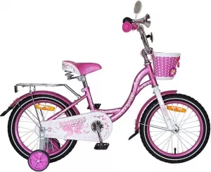 Детский велосипед Favorit Butterfly 16 (розовый/белый, 2019) фото