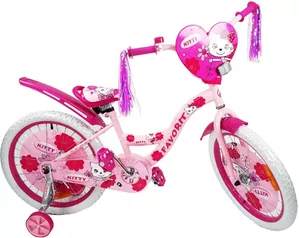 Детский велосипед Favorit Kitty 20 (розовый) фото