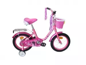 Детский велосипед Favorit Lady 14 2020 (розовый) фото