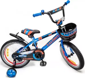 Детский велосипед Favorit Sport 16 SPT-16BL (синий) фото