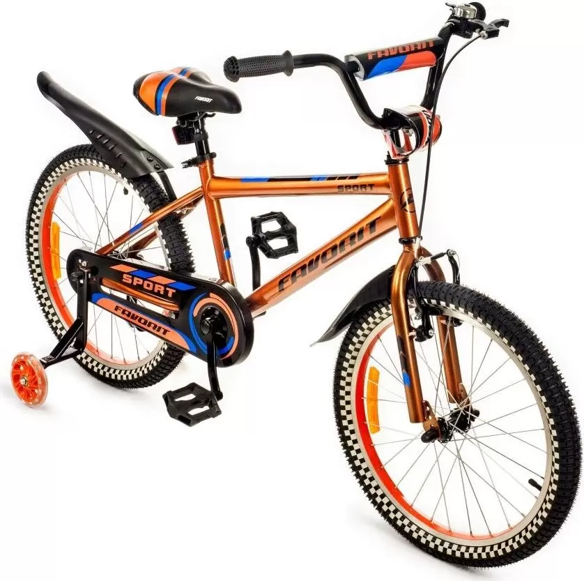 Детский велосипед Favorit Sport 20 SPT-Y20OR (оранжевый) фото