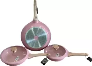 Набор сковород FeisiLang FL-S006YZ Pink фото