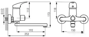 Смеситель Ferro One BFO55A фото