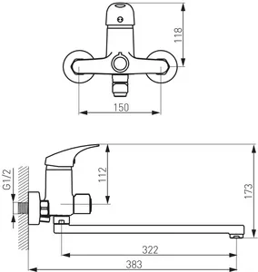 Смеситель Ferro One BFO5A фото